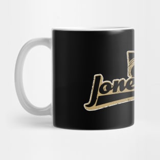 Jonesboro Retro Swash (Gold) Mug